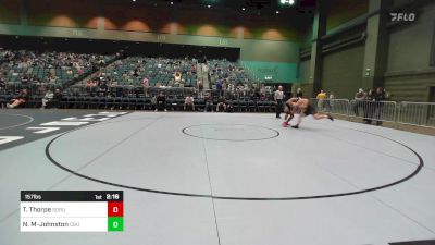 157 lbs Round Of 32 - Travis Thorpe, Southern Oregon vs Nolan Miller-Johnston, California Baptist University
