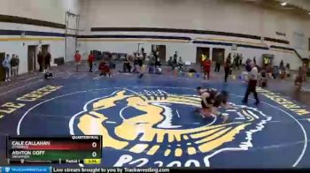 165 lbs Quarterfinal - Ashton Goff, Davenport vs Cale Callahan, Otterbein