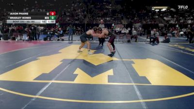 6A 190 lbs Quarterfinal - Jaxon Pharis, Centennial vs Bradley Bones, Meridian