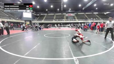5th Place - Frank Giorgianni, Greenwich Township vs Blake Westervelt, Harrison Township