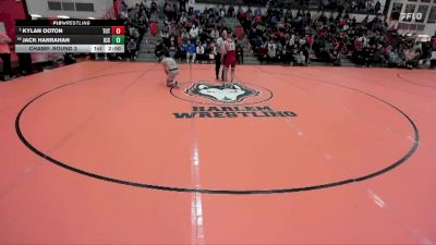 138 lbs Champ. Round 3 - Kylan Ooton, TUTTLE (OK) vs Jack Hanrahan, Elmhusrt (IC CATHOLIC)