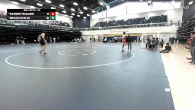 157 lbs Cons. Round 2 - Camden Williams, Bakersfield College vs Degan Morlan, Moorpark College