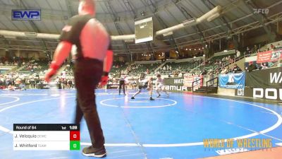 125 lbs Round Of 64 - Joseph Veloquio, Dark Cloud Wrestling Club vs Joe Whitford, TEAM PRIDE ACADEMY