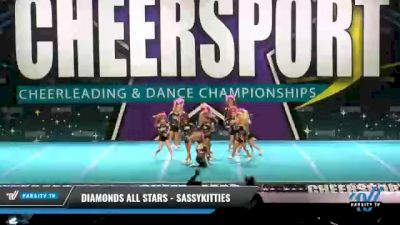 Diamonds All Stars - Sassykitties [2021 L2 Mini Day 2] 2021 CHEERSPORT National Cheerleading Championship