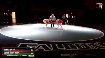 120 lbs 1st Place Match - Jorge De La Rosa, Forest Grove vs Trent Rauch, McMinnville