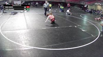 75 lbs Cons. Semi - Reid Junck, Randolph vs Tate Brabec, Cavalry Wrestling Club