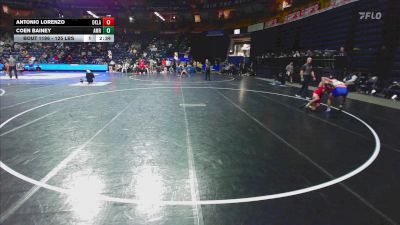 125 lbs Round Of 16 - Antonio Lorenzo, Oklahoma vs Coen Bainey, American