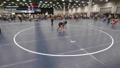 130 lbs Cons. Quarters - Camille Rainey, Texas vs Willow White, Florida