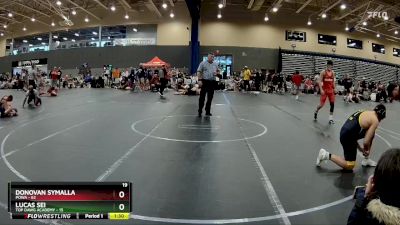 160 lbs Round 3 (4 Team) - Donovan Symalla, POWA vs Lucas Sei, Top Dawg Academy