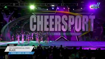 The Champions All Stars - Blaze [2023 L2 Junior - D2 - Medium - A] 2023 CHEERSPORT National All Star Cheerleading Championship