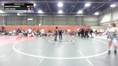 107 kg Rr Rnd 1 - Braelyn Flemming, Michigan Wrestling Academy - GHSE vs Jabea Ewane, Maryland Mana - GHSE