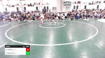 157 lbs Round Of 32 - Zachary Haffner, North Attleborough vs Cole Barberia, Duxbury