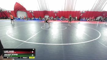 106 lbs Champ Round 1 (16 Team) - Vincent Schmid, Millie Lacs vs Luke Hamel, Wisconsin Rapids