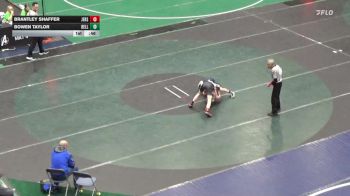 89 lbs Consi Of 32 #2 - Brantley Shaffer, Jersey Shore vs Bowen Taylor, Bellwood-Antis