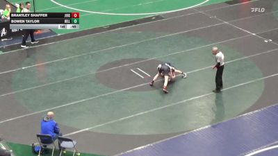 89 lbs Consi Of 32 #2 - Brantley Shaffer, Jersey Shore vs Bowen Taylor, Bellwood-Antis