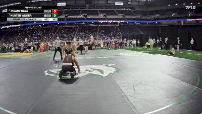 D4-175 lbs Cons. Round 3 - Hunter Wilder, North Muskegon vs Jovany Raya, Eau Claire