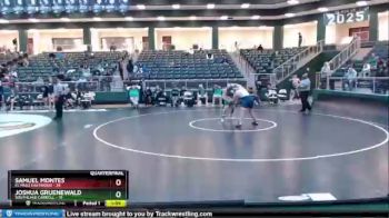 182 lbs Quarters & 1st Wb (16 Team) - Joshua Gruenewald, Southlake Carroll vs Samuel Montes, El Paso Eastwood