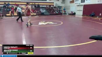 170 lbs Cons. Semi - Westin Triplett, Enumclaw vs Benjamin Gomez, North Kitsap