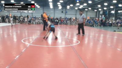 64 lbs Round 4 - 1:30pm Friday - Graham Dyson, Mat Assassins vs Preston O`gorman, Nebraska Elite