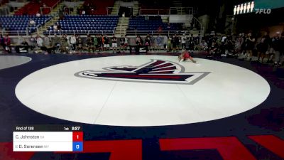 120 lbs Rnd Of 128 - Cade Johnston, CA vs Dylan Sorensen, WY