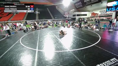 130 lbs Kiana Trudell, Idaho 1 HS Girls vs Angel Peralta, California HS Girls