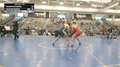190 lbs 1st Place Match - Mason McDonnell vs Traycen Wegele, Bear Cave Wrestling Club
