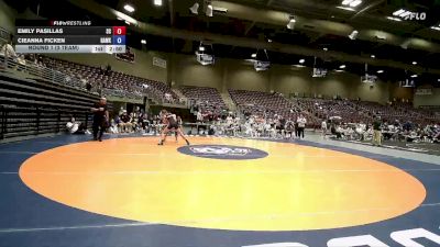 131 lbs Round 1 (3 Team) - Emily Pasillas, Snow vs Cieanna Ficken, Hawkeye Community College