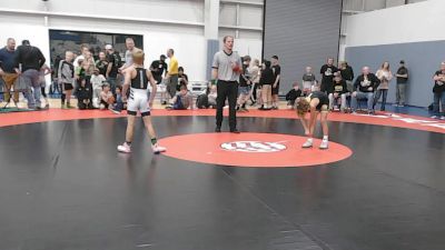 70 lbs Cons. Sub-quarters - Ceder Smith, Sanderson Wrestling Academy vs Kruz Aguayo, Team Champs Wrestling Club