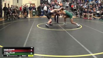 165 lbs Champ. Round 1 - Tyrel Miller, St. Edward vs Gavin Range, Olmsted Falls