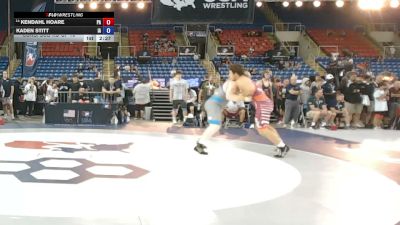 215 lbs Cons. Sub-rd Of 16 - Kendahl Hoare, Pennsylvania vs Kaden Stitt, Iowa