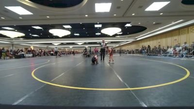 61 lbs Quarterfinal - Rowan Lindstrom, Bismarck Gorilla WC vs Layla Ross, Diablo Grande WC