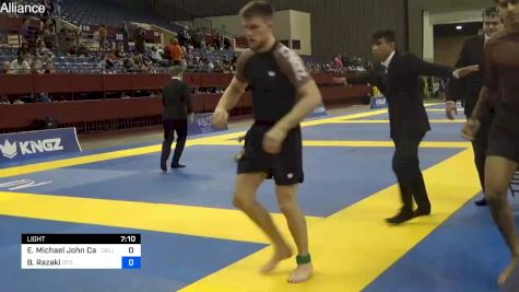 Ethan Michael John Cannon vs Behnam Razaki 2024 Pan IBJJF Jiu-Jitsu No-Gi Championship