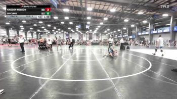 113 lbs Rr Rnd 1 - Kaeden Nelson, Indiana Outlaws Orange vs DJ Cline, Alien Slime