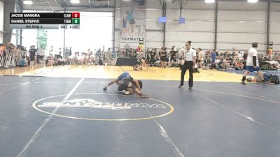 106 lbs Rr Rnd 2 - Jacob Mangra, Claw & Conquer - HSB vs Daniel Stefko, Team Diamond Fish - HSB
