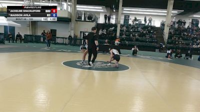 103 lbs Quarterfinal - Jackeline Shackleford, Manchester vs Madison Avila, North Central College