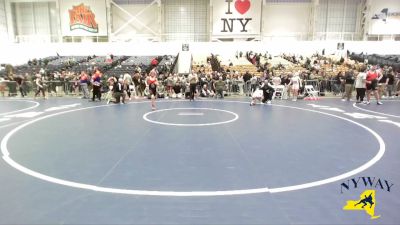 96 lbs Semifinal - Gino Hayes, Superior Wrestling Academy vs Remy Franchi, 5 Round Wrestling Club
