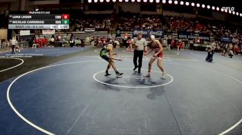 D 2 144 lbs Cons. Round 2 - Nicolas Cardenas, Kenner Discovery Health Science vs Luke Leger, E.D. White