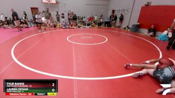 107 lbs Round 2 (6 Team) - Lauren McHam, Hired Guns Red vs Tylie Ramos, High Plains Marauders