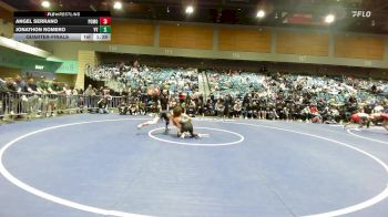 138 lbs Quarterfinal - Angel Serrano, Pomona vs Jonathon Romero, Volcano Vista