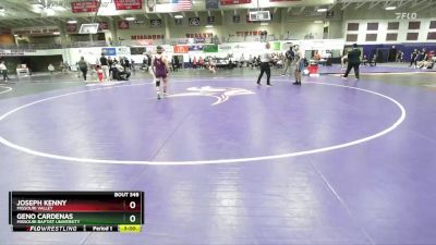 141 lbs Cons. Round 4 - Joseph Kenny, Missouri Valley vs Geno Cardenas, Missouri Baptist University