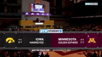 2018 Iowa vs Minnesota | Big Ten Womens Volleyball
