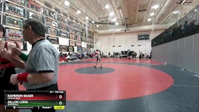 119-122 lbs Round 3 - Dillon Long, Roosevelt vs Kameron Skaer, Castle View