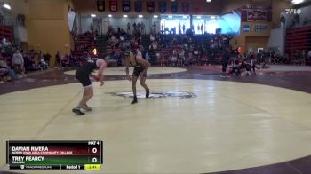 141 lbs Cons. Round 1 - Trey Pearcy, Millikin vs Davian Rivera, North Iowa Area Community College