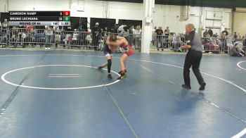 85 lbs Round Of 64 - Cameron Ramp, IL vs Bruno Lechiara, CA
