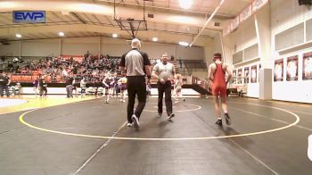 106 lbs Quarterfinal - Colton Allen, Sperry High School vs Brody McNac, Bristow High School