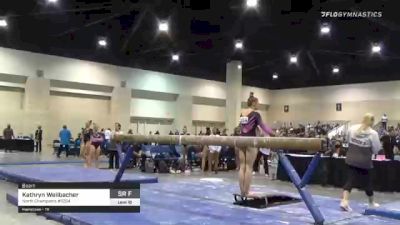 Kathryn Weilbacher - Beam, North Champions #1254 - 2021 USA Gymnastics Development Program National Championships