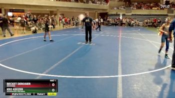 80 lbs Cons. Round 3 - Becket DeRosier, Brainerd vs Keo Keezer, Mahnomen-Waubun
