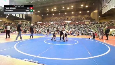 83 lbs 3rd Place Match - Zain Grigsby, Bentonville Wrestling Club vs Isai Ruiz, Fayetteville Youth Wrestling Club Rhinos