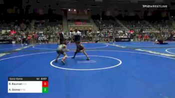 67 lbs Consolation - Bradley Bauman, Kodiak Attack vs Andrew Gomez, Steel Valley Renegades