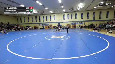 133 lbs Cons. Semi - Kie Anderson, Concordia-Moorhead vs Wyatt Unser, Wisconsin-Eau Claire